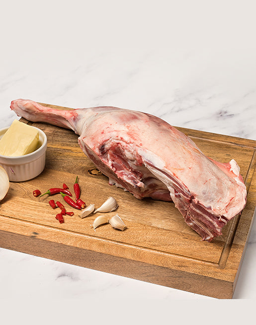 Whole Lamb Leg with fat